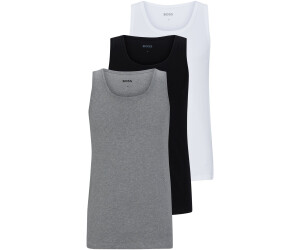 Hugo Boss 3 Pack Tank Top Classic 50475278 999 white grey black ab 29 99 Preisvergleich bei idealo