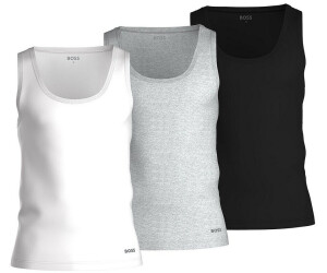 Hugo Boss 3 Pack Tank Top Classic 50475278 999 white grey black ab 29 99 Preisvergleich bei idealo