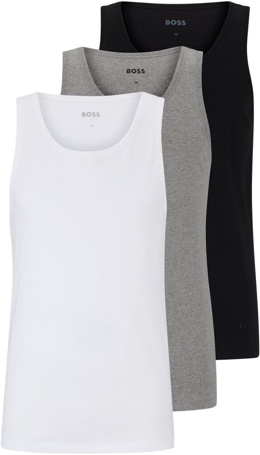 Hugo Boss 3-Pack Tank Top Classic (50475278-999) white/grey/black