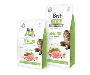 Brit Care Katze Senior Weight Control Trockenfutter ab 4.08  | Vergleiche  50 Angebote auf idealo.de