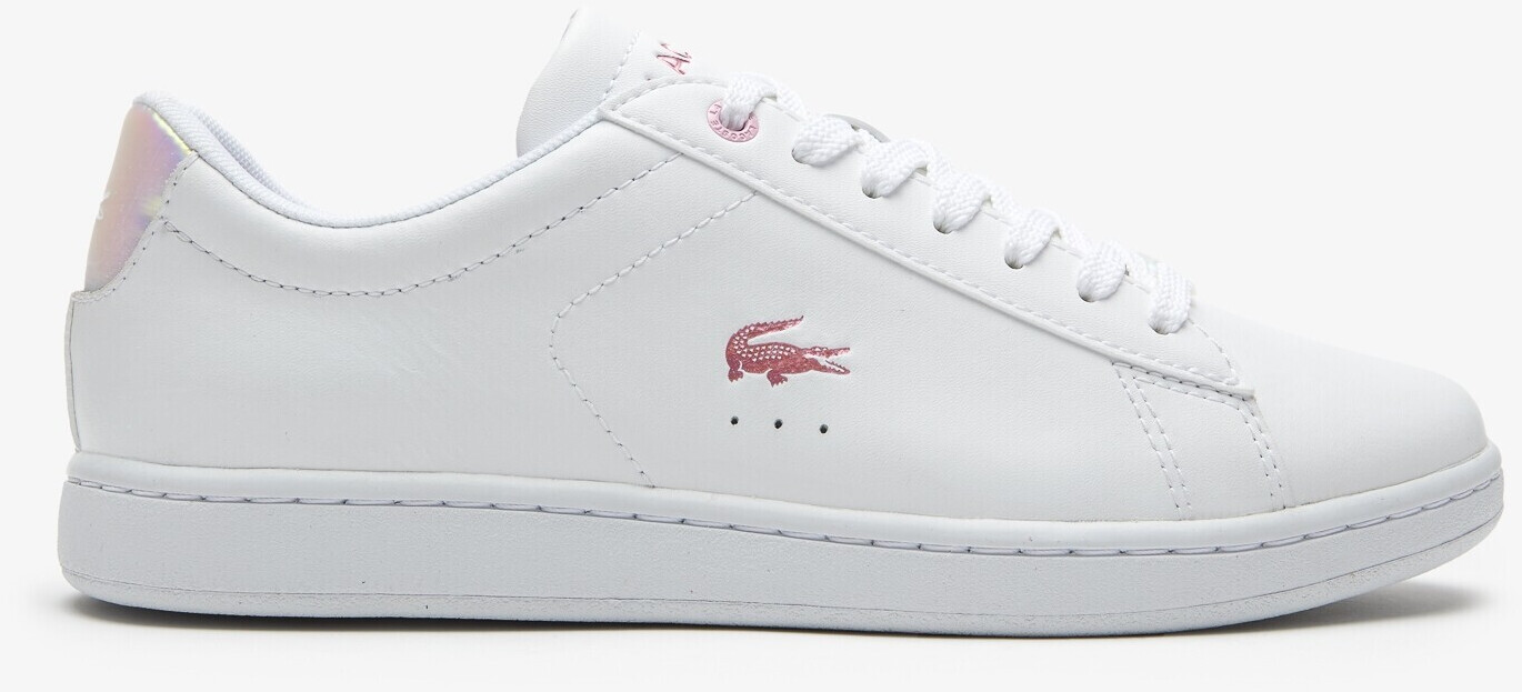 Lacoste white leather sneakers womens cheap