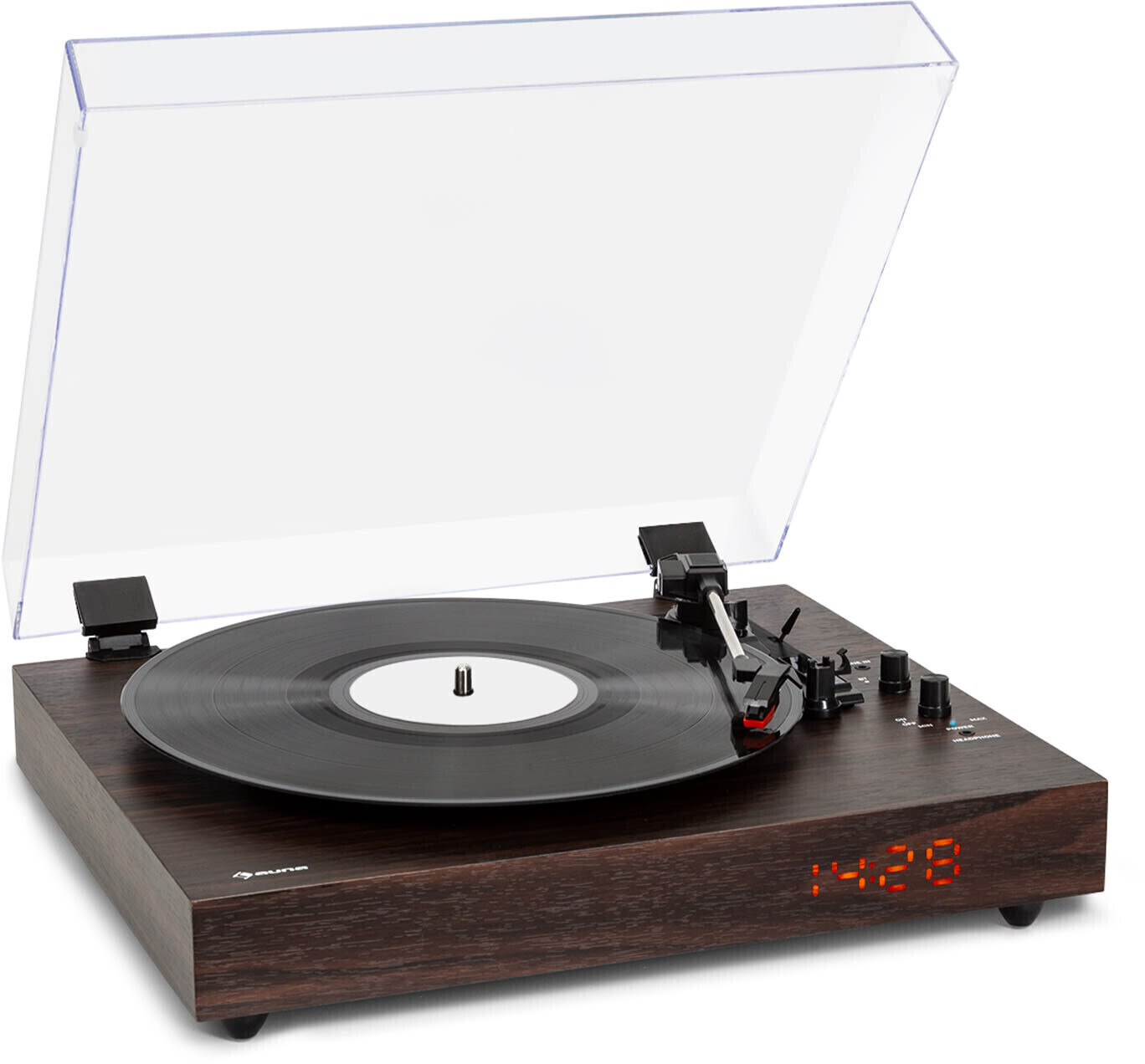 Auna TT-Classic Chrono Wood