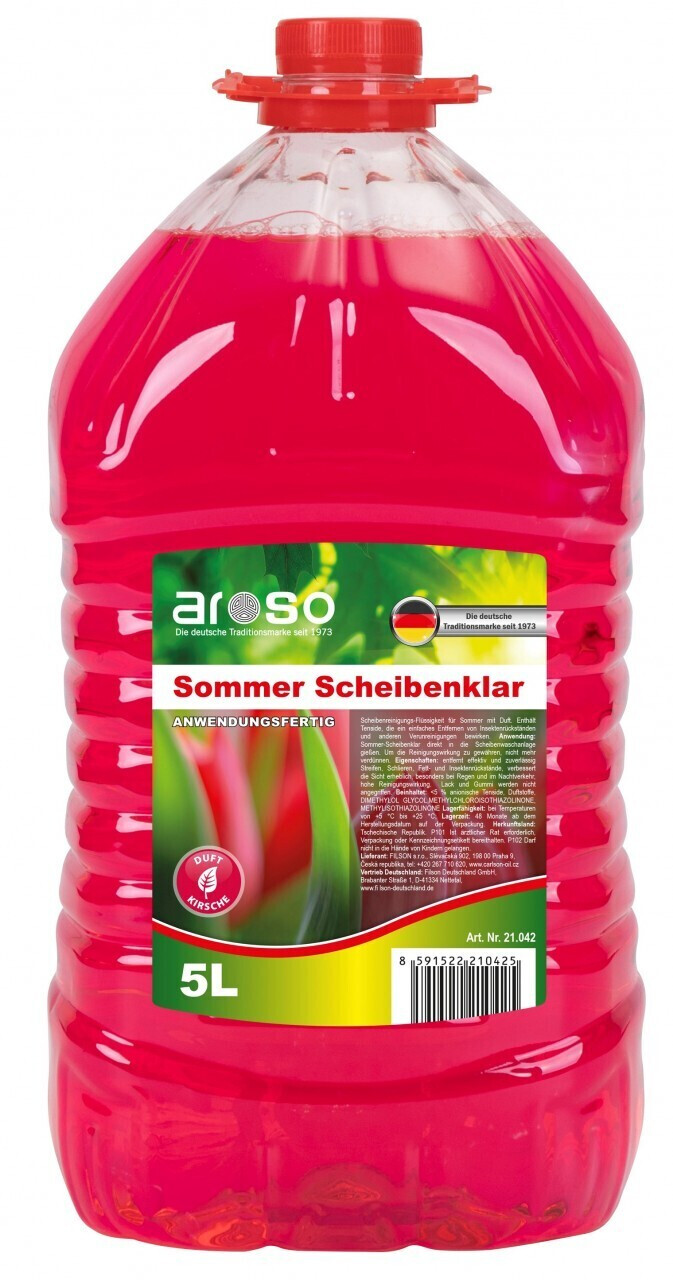 Aroso SOMMER-Scheibenklar - Clever-Kanister 5l