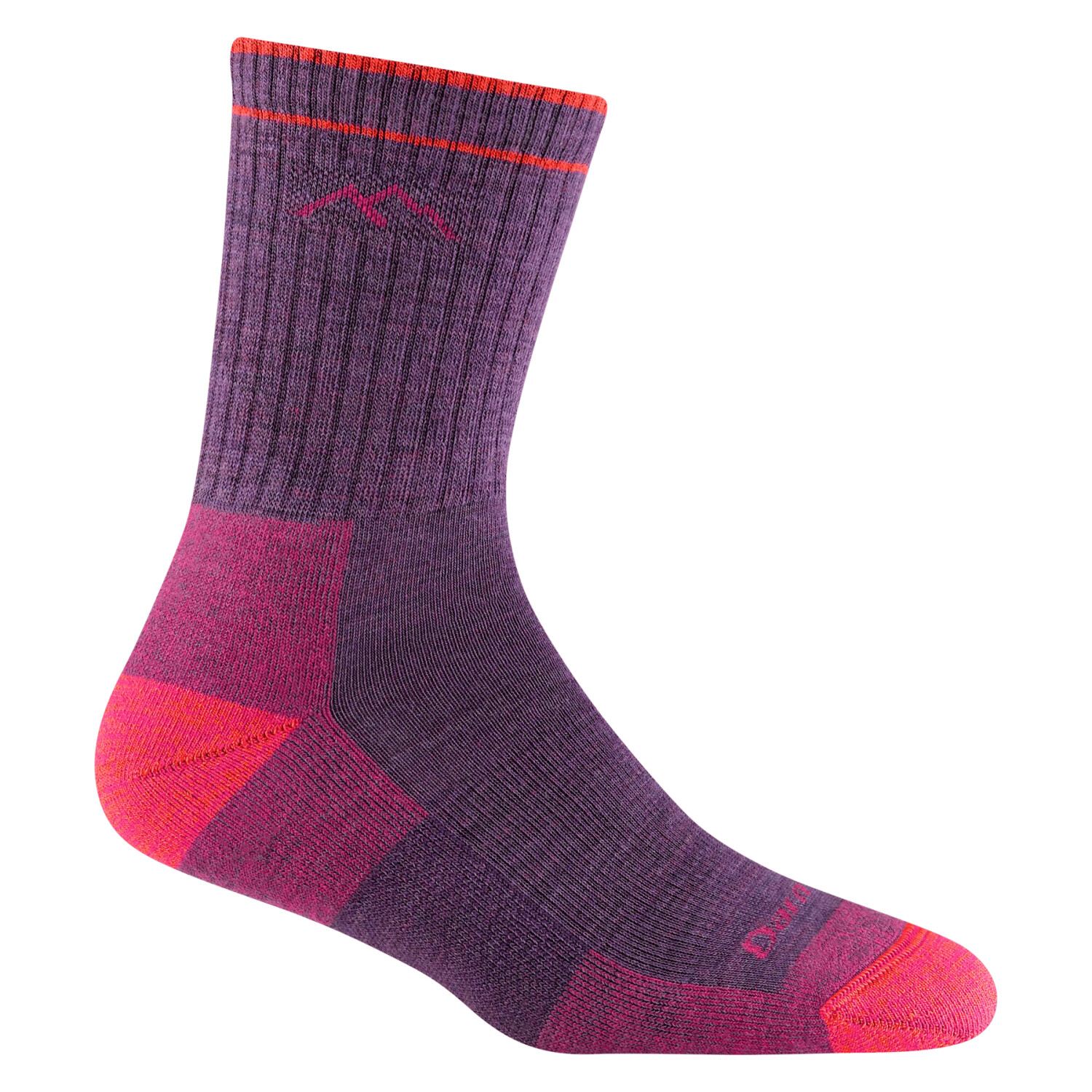 Darn Tough Hiker Micro Crew Midweight With Cushion aqua heather
