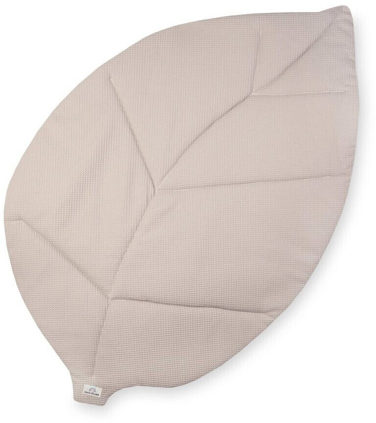 Julius Zöllner Toddler Blanket Leaf Waffle piqué Seashell
