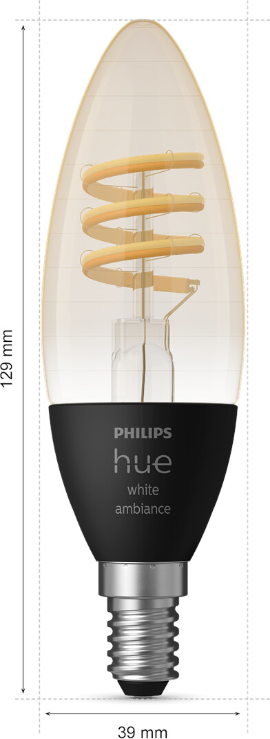 Philips Hue White & Ambience E14 Candle 4,6W/350lm TW (929003145201)