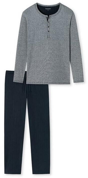 Schiesser Ebony Pyjama long (159630-800)
