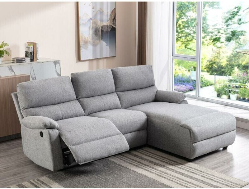 Kauf-Unique LUNANO Corner Sofa mit elektrischer Relaxfunktion