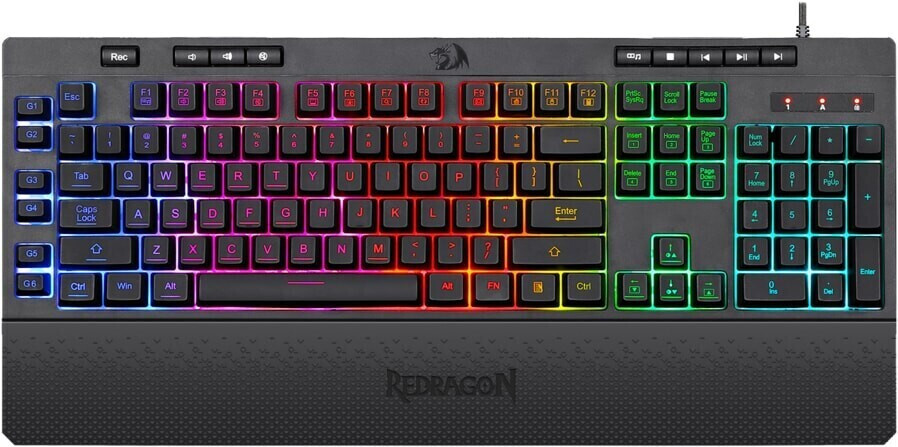 Redragon K512 SHIVA noir