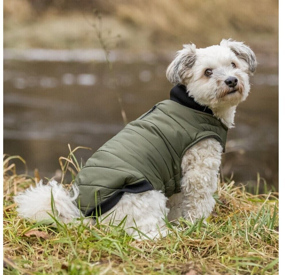 Trixie Manteau pour chien XXS 18cm Dark Green Trixie Manteau pour chien XXS 18cm Dark Green