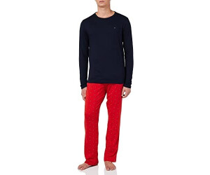 Tommy Hilfiger Long Sleeve Jersey Pyjama Set (UM0UM01961) desert sky / flag  print ab 79,90 € | Preisvergleich bei