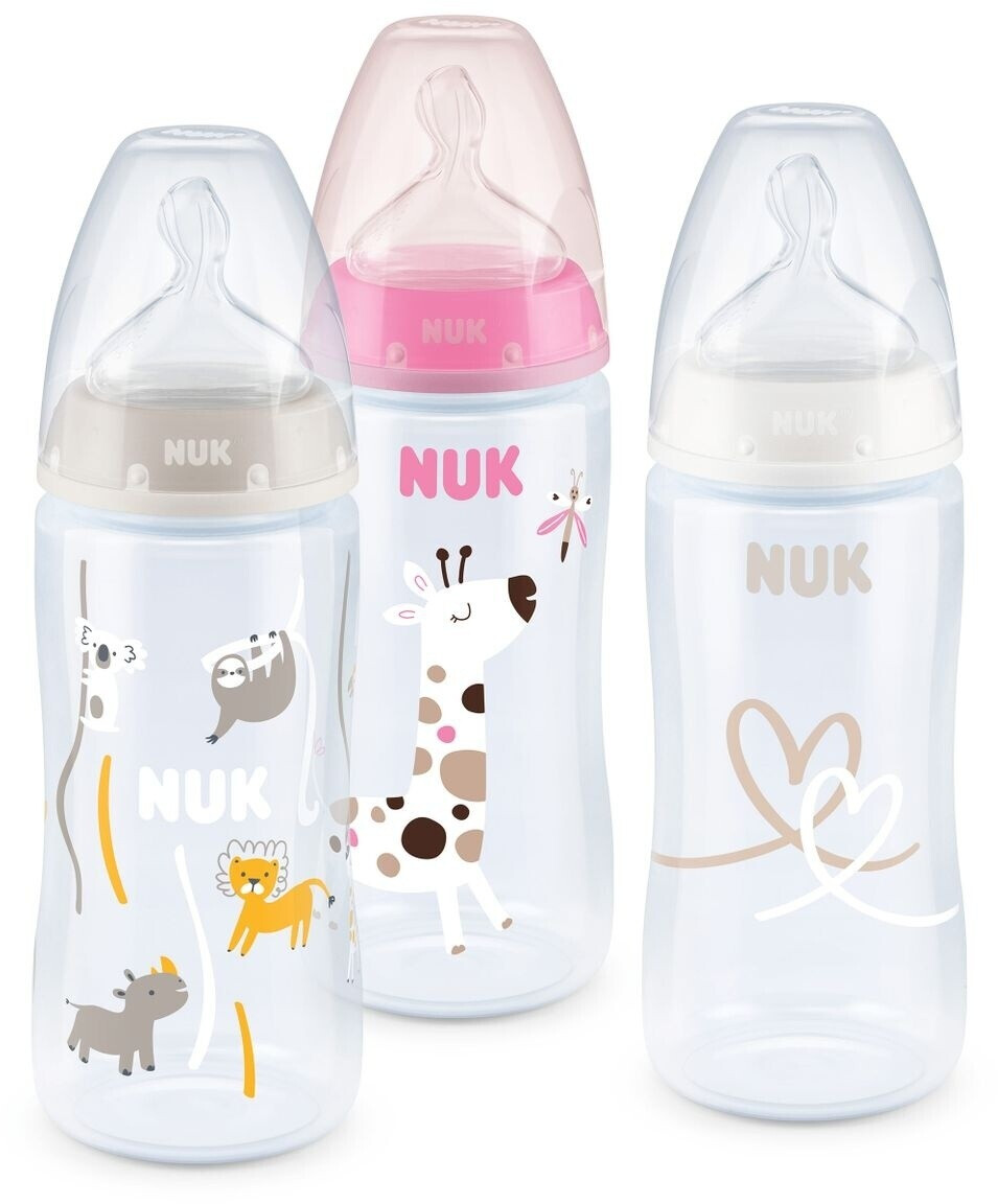 NUK Bottle Set First Choice No Colic 3x300ml