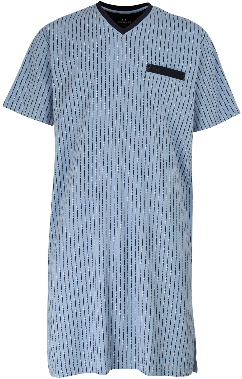 Götzburg Nachthemd (452014) blau ab 33,99 € | Preisvergleich bei