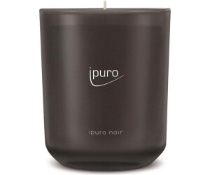 ipuro - dekorative ipuro noir Duftkerze - minimalistische Duftkerzen im  Glas 270 g - intensive Duftkerzen mit orientalischem & geheimnisvollem Duft  für ein puristisches Dufterlebnis : : Drogerie & Körperpflege