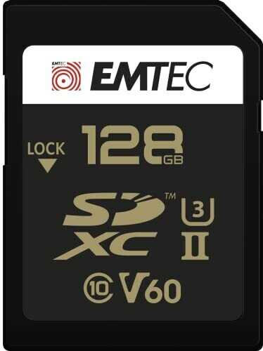 Emtec SpeedIN Pro+ V60 UHS-II SDXC 128 Go