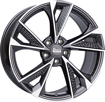 MAM RS6 (8,5x19) palladium front polish