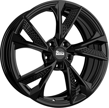 MAM RS6 (8,5x19) black painted