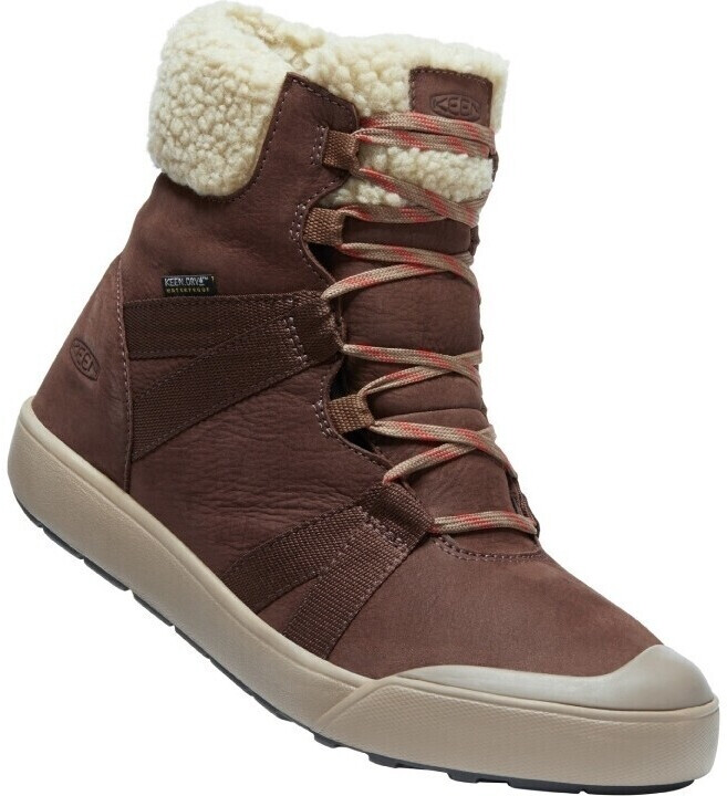 Keen Elle WP Winter Boot Women chestnut/red clay