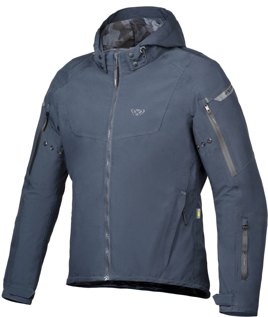 Giacca Textile Da Moto IXON Burning XDRY – Impermeabile, Traspirante E Con Fodera Termica Rimovibile