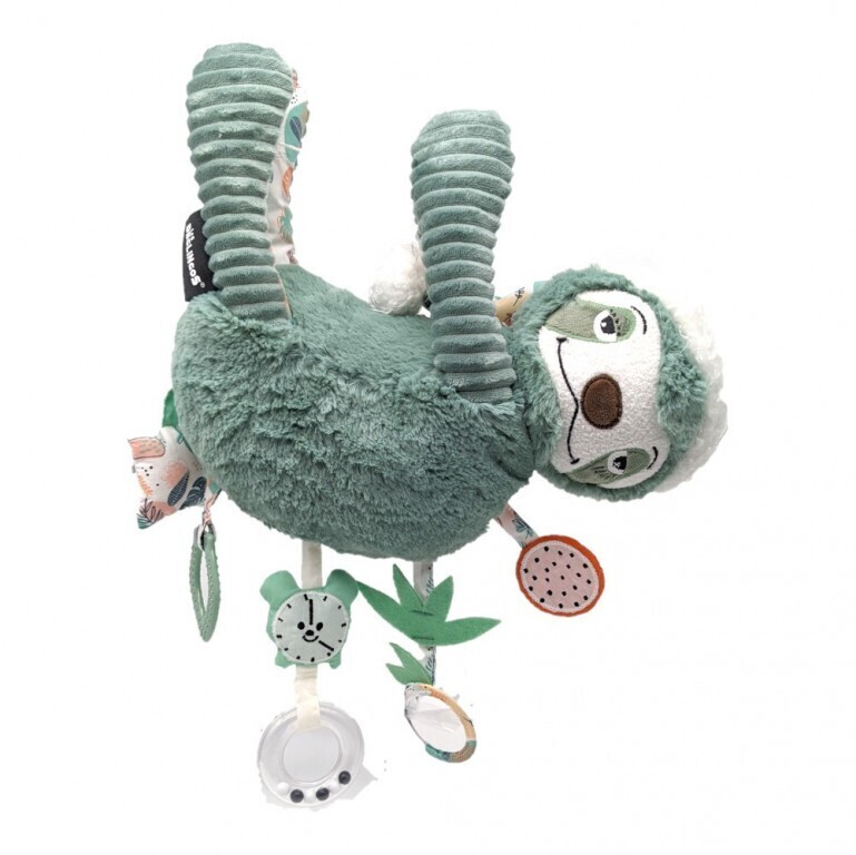 Déglingos Peluche d'activités Chillos le paresseux