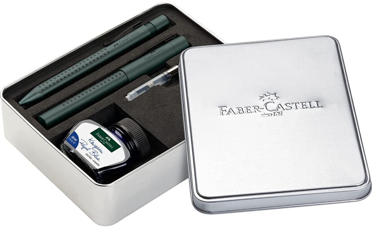 Faber-Castell Grip Edition Set Füller+Kugelschreiber 4-tlg. mistletoe  (201532) ab 32,99 €
