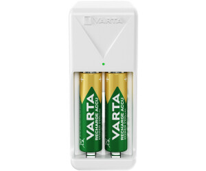Chargeur de piles rechargeables Varta AA/AAA avec 8 emplacements et écran  LCD