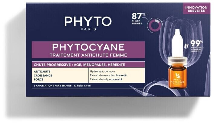 Phyto Phytocyane Hair Loss Treatment for Women (12 x 3,5ml)