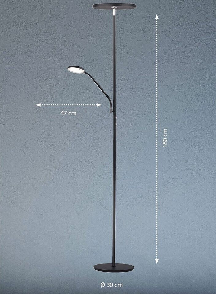 ETC Shop Deckenfluter Touch 2x6,5W 180 | bei 179,90 cm ab Preisvergleich €