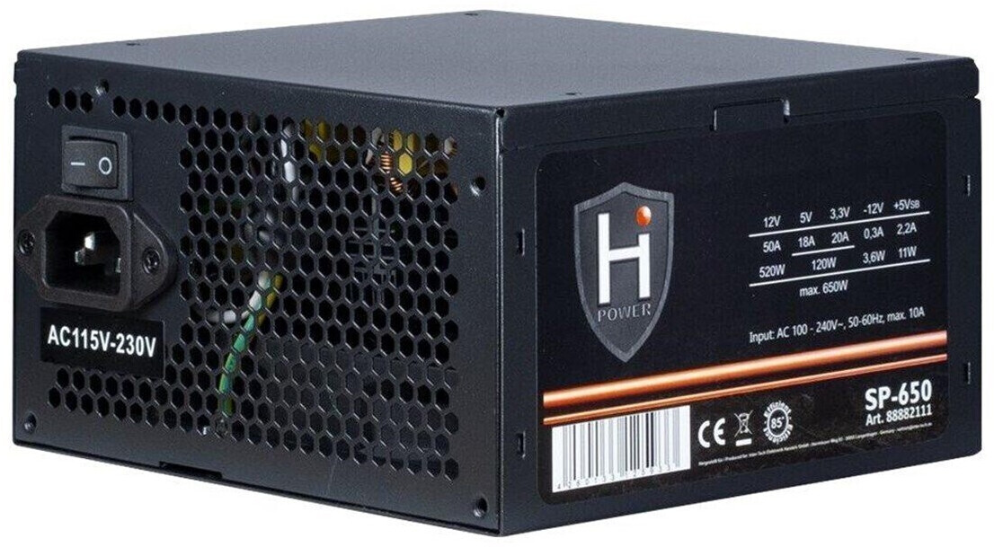 Inter-Tech HiPower SP-650 650W