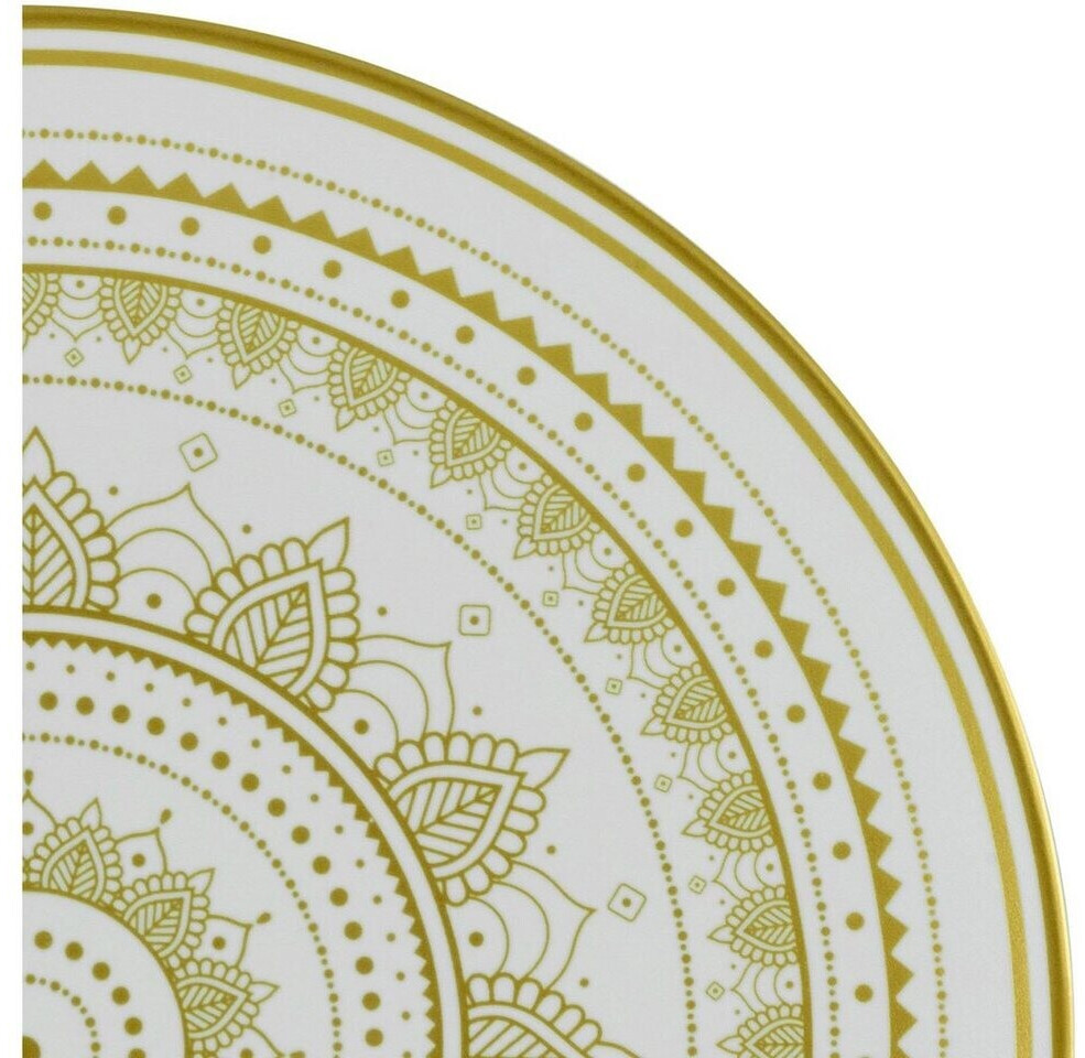 CreaTable Teller-Set Mandala Preisvergleich gold | (12-tlg.) bei ab 81,60 €