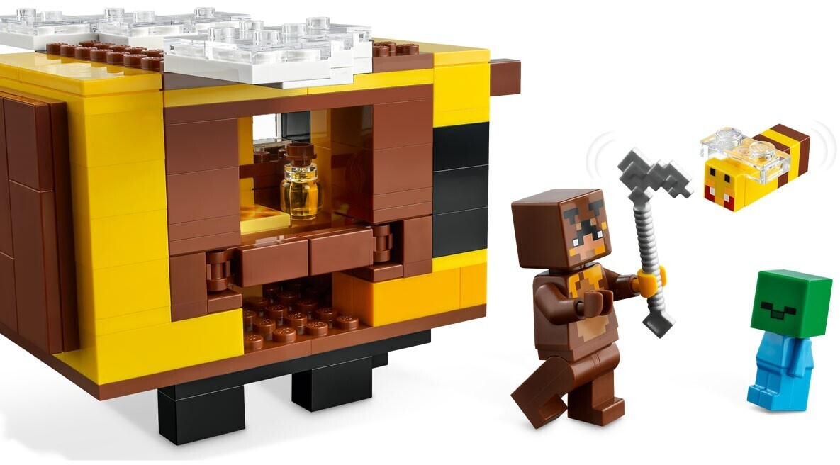 Jeux de construction la cabane abeille Lego Minecraft - Jouets