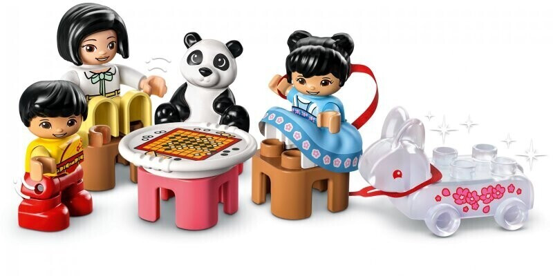 LEGO 10411 Duplo Découvrir la Culture Chinoise, Jouet Éducatif, avec  Figurine Panda, et Briques, Idée Cadeaux, pour Garçons et Filles Dès 2 Ans  : : Jeux et Jouets