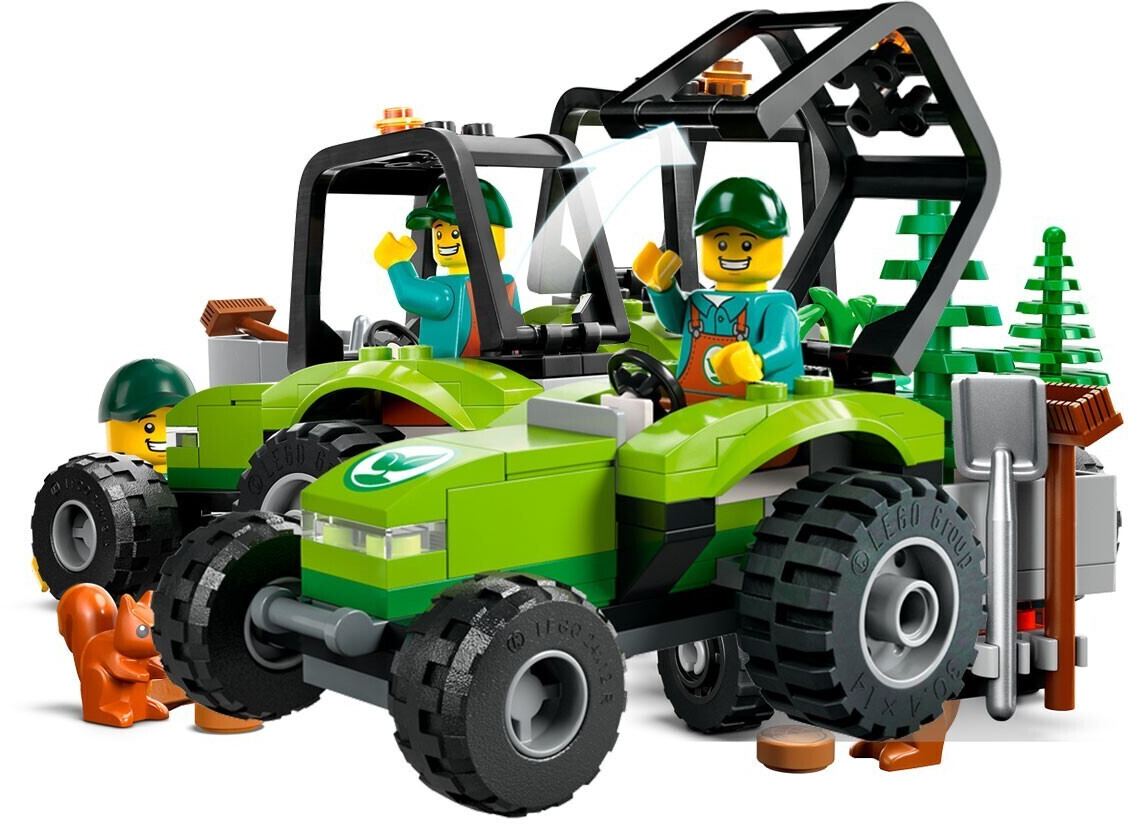 LEGO® City 60390 - Le Tracteur Forestier - DracauGames
