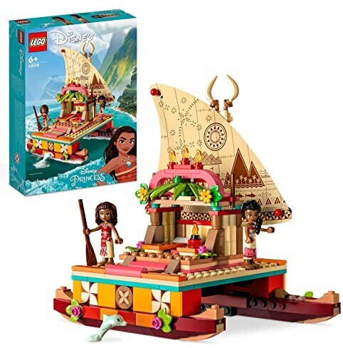 Soldes LEGO Disney - Le bateau d'exploration de Vaiana (43210) 2024 au  meilleur prix sur