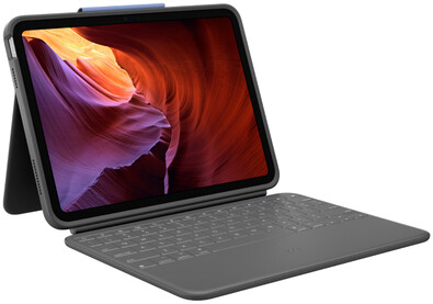 Logitech Rugged Folio iPad 10.9 (2022) (ES) Graphite