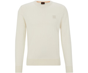 Mens white outlet hugo boss jumper