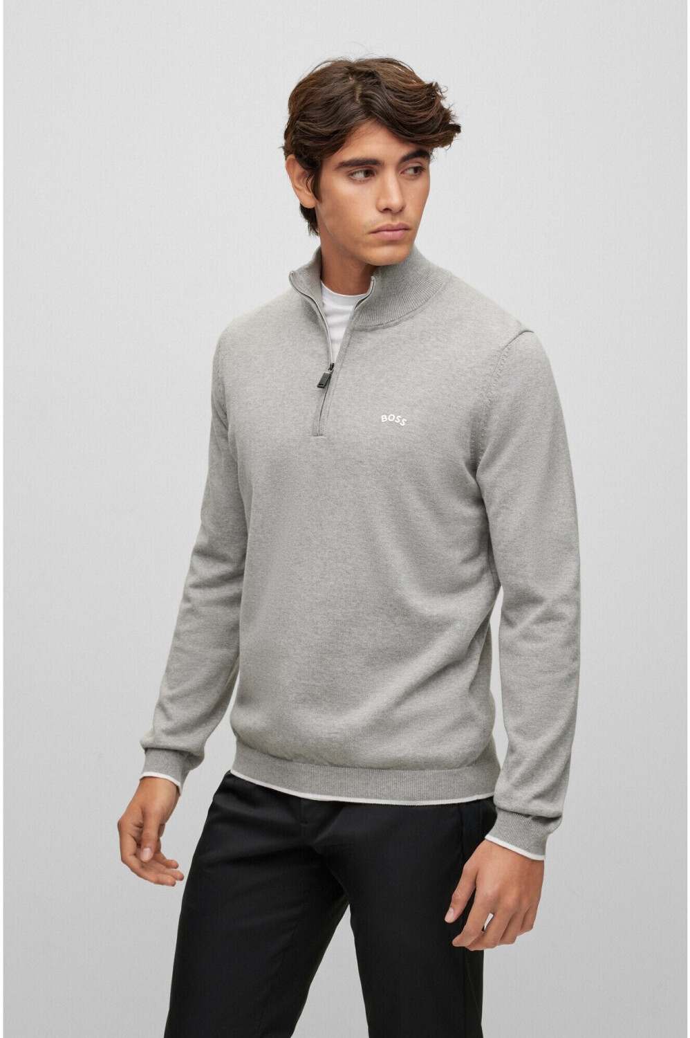 Hugo boss cotton best sale jumper