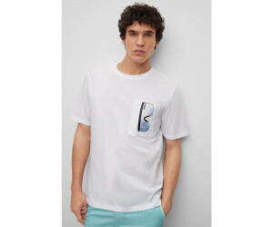 BOSS TEEVIBES - Camiseta Estampada - Natural/crema