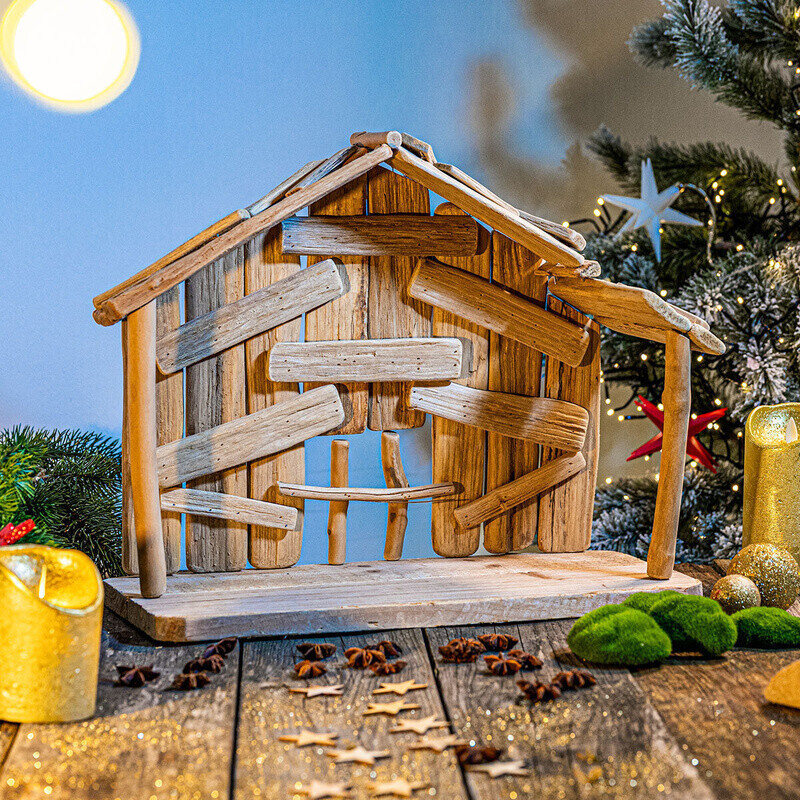 Gärtner Pötschke Weihnachtskrippe 45x20x36 cm (219070) ab 56,99