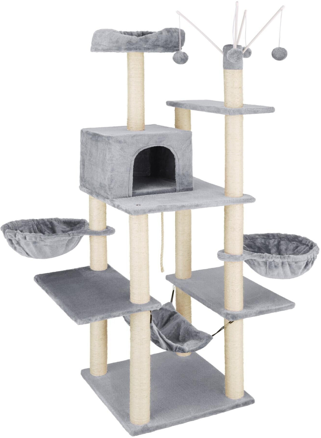 TecTake Lilou 165 cm gris (402931)