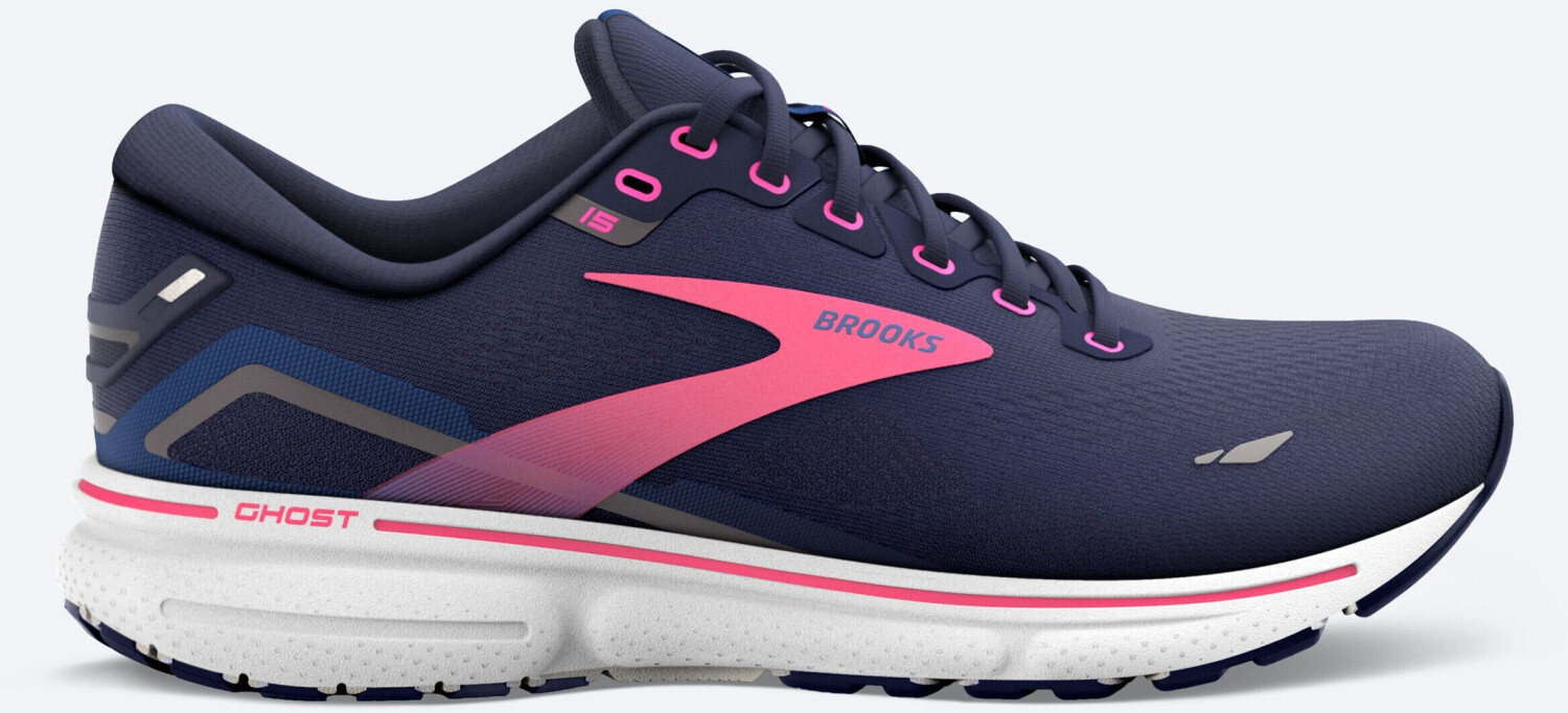 Brooks Ghost 15 Women peacoat/blue/pink