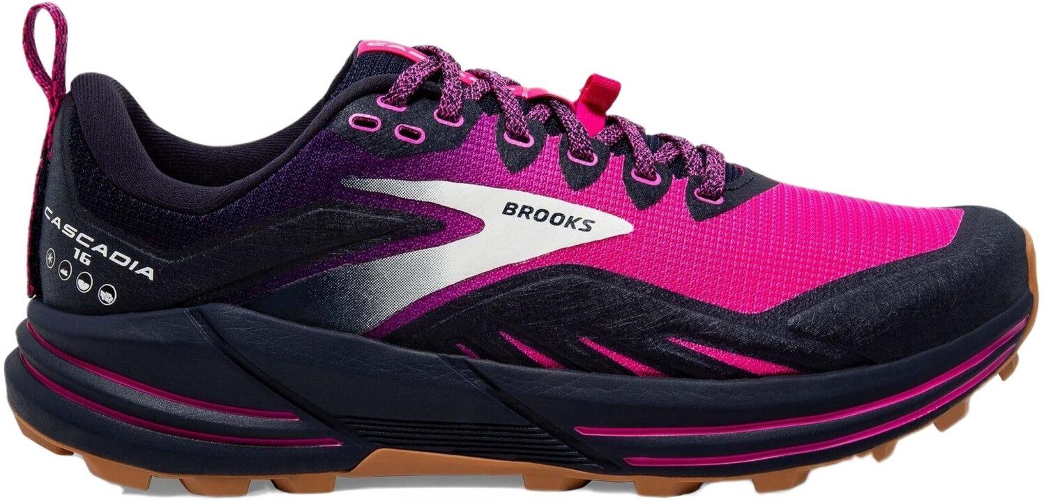 Brooks CASCADIA 16 Women peacoat/pink/biscuit