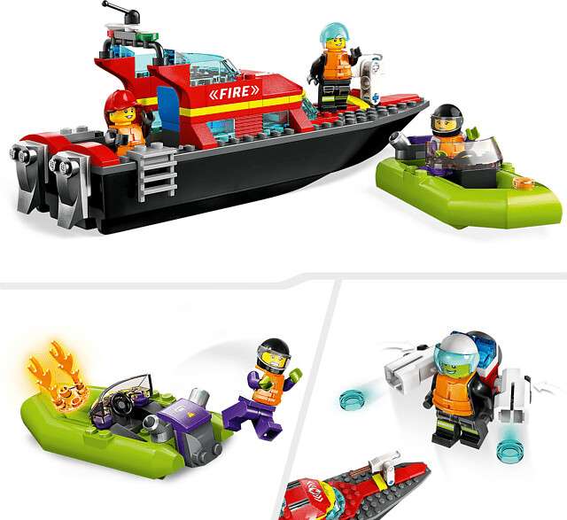 Lego barco on sale rescate