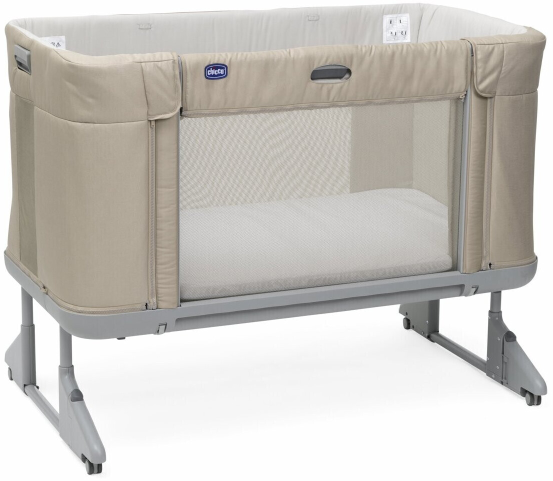 Chicco Bedside Cot Next2Me Forever Honey Beige