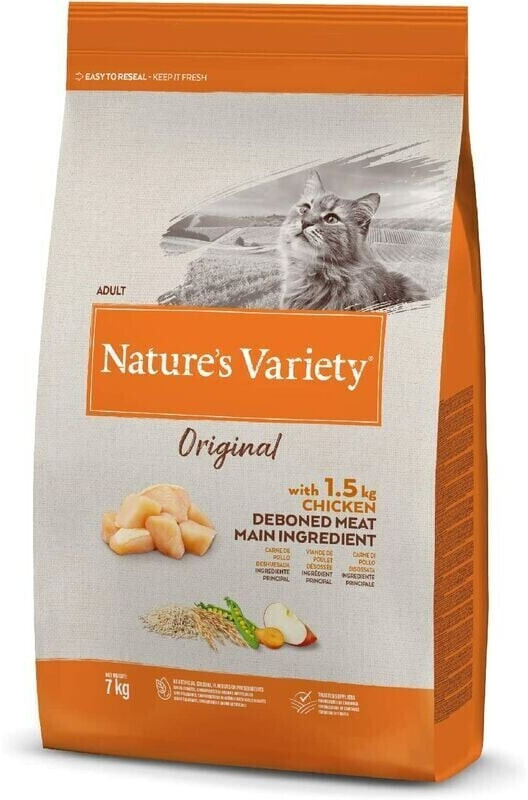 Nature's Variety Original Adult croquettes pour chat poulet (3 kg)