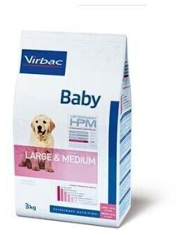 Virbac Veterinary HPM Baby Large & Medium (3 kg)