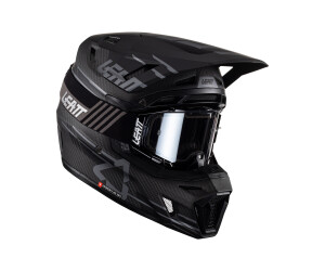Leatt Moto 9.5 Carbon Helm Kit Mit Velocity 6.5 Brille - ECE 22.06 Zertifiziert