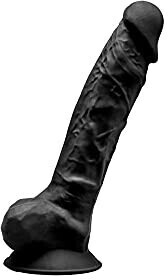 SILEXD Gode ventouse Model 1 23 cm noir