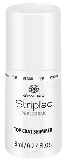 Alessandro Striplac Peel or Soak Top Coat Shimmer (8ml) ab 15,09 € |  Preisvergleich bei