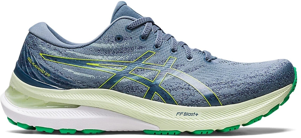 Asics Gel Kajano 29 Men steel blue lime zest ab 120 00 Preisvergleich bei idealo